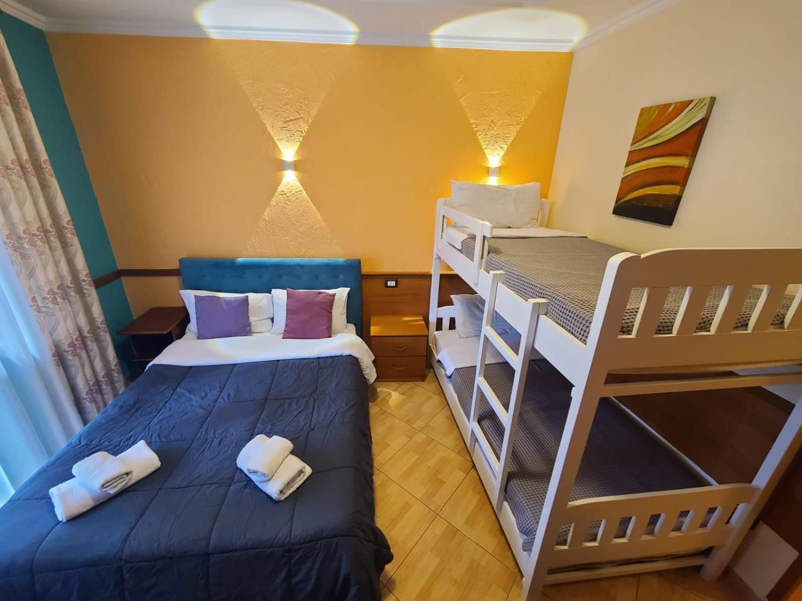 Quick Stop Hotel Tirana Bagian luar foto